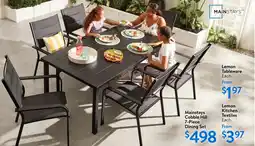 Walmart Lemon Tableware offer