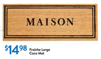 Walmart Fraîche Large Coco Mat offer