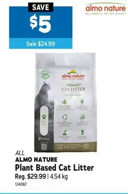 Ren’s Pets Depot ALL ALMO NATURE Plant Based Cat Litter offer