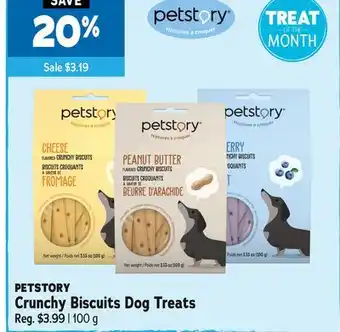 Ren’s Pets Depot PETSTORY Crunchy Biscuits Dog Treats offer