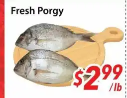 Bestco Food Mart Fresh Porgy offer