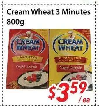 Bestco Food Mart Cream Wheat 3 Minutes offer