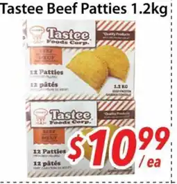 Bestco Food Mart Tastee Beef Patties offer