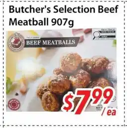 Bestco Food Mart Butcher's Selection Beef Meatball offer