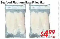 Bestco Food Mart Seafood Platinum Basa Fillet offer