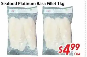 Bestco Food Mart Seafood Platinum Basa Fillet offer