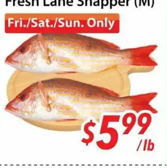 Bestco Food Mart Fresh Lane Snapper (M) offer