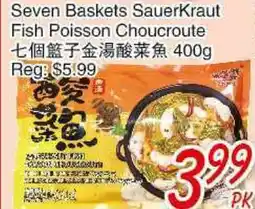 Foody Mart Seven Baskets SauerKraut Fish Poisson Choucroute offer