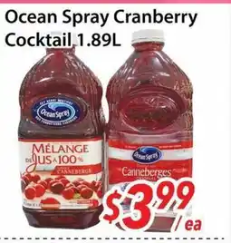 Bestco Food Mart Ocean Spray Cranberry Cocktail offer