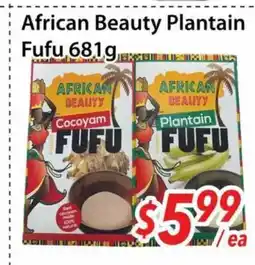 Bestco Food Mart African Beauty Plantain Fufu offer