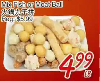 Foody Mart Mix Fish or meat ball offer