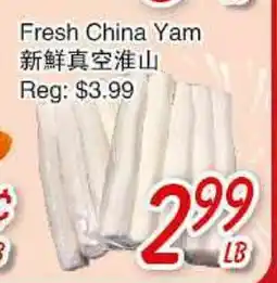 Foody Mart Fresh China Yam offer