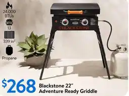 Walmart Blackstone 22" Adventure Ready Griddle offer