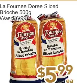 Ample Food Market La Fournee Doree Sliced Brioche offer