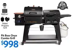 Walmart Pit Boss Onyx Combo Grilĺ offer