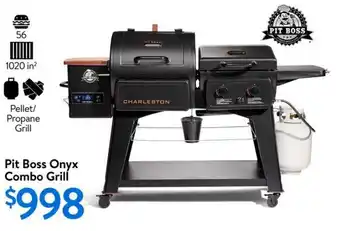 Walmart Pit Boss Onyx Combo Grilĺ offer