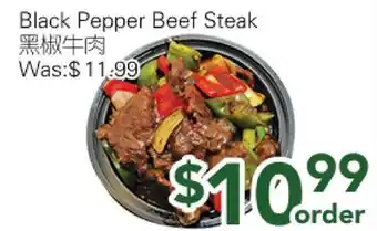 Ample Food Market Black Pepper Beef Steak offer