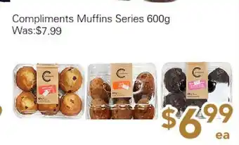 Ample Food Market Compliments Muffins Series offer