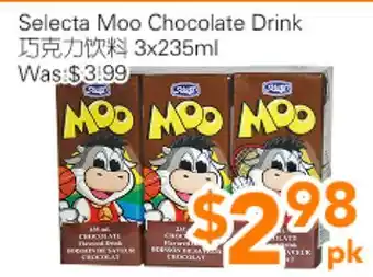 Ample Food Market Selecta Moo Chocolate Drink offer