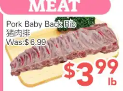 Ample Food Market Pork Baby Back Rib offer