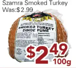 Ample Food Market Szamra Smoked Turkey offer