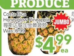 Ample Food Market Costa Rica Honeyglow Pineapple offer