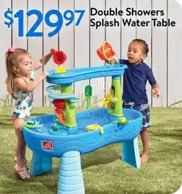 Walmart Double Showers Splash Water Table offer