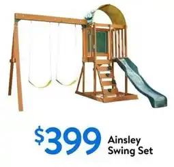 Walmart Ainsley Swing Set offer