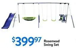 Walmart Rosemead Swing Set offer