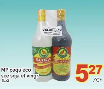 T&T Supermarket MP PAQU ECO SCE SOJA ET VINGR 1LX2 offer