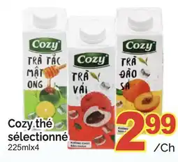 T&T Supermarket COZY THÉ SÉLECTIONNÉ 225 ml x 4 offer