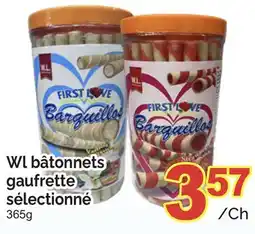 T&T Supermarket WL BÂTONNETS GAUFRETTE SÉLECTIONNÉ 365 g offer