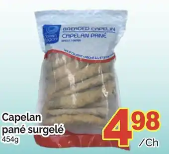 T&T Supermarket CAPELAN PANÉ SURGELÉ 454 g offer