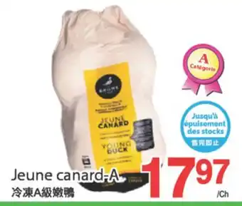 T&T Supermarket JEUNE CANARD-A offer