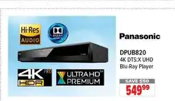 2001 Audio Video DPUB820 4K DTS:X UHD Blu-Ray Player offer