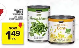 Metro SELECTION CANNED VEGETABLES offer