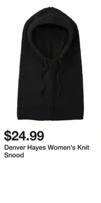 Mark's Denver Hayes Women's Knit Snood offer