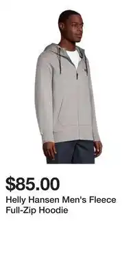 Mark's Helly Hansen Men's Fleece Full-Zip Hoodie offer