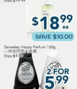 Oceans Fresh Food Market Sawaday Happy Parfum offer