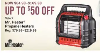 Cabela's Select Mr. Heater Propane Heaters offer