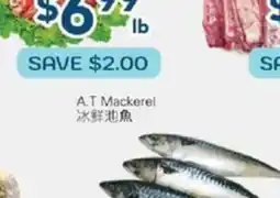 Oceans Fresh Food Market A.T Mackerel offer