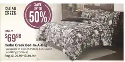 Cabela's Cedar Creek Bed-In-A-Bag offer