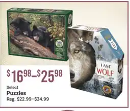 Cabela's Select Puzzles offer