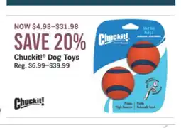 Cabela's Chuckit! Dog Toys offer