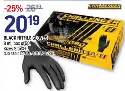 NAPA Auto Parts BLACK NITRILE GLOVES offer