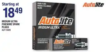 NAPA Auto Parts IRIDIUM ULTRA FINEWIRE SPARK offer