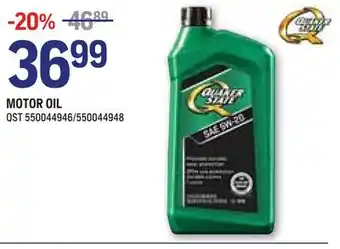 NAPA Auto Parts MOTOR OIL offer