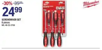 NAPA Auto Parts SCREWDRIVER SET offer