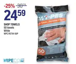 NAPA Auto Parts SHOP TOWELS offer