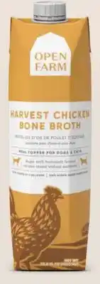 Petvalu Open Farm Harvest Chicken Bone Broth Dog & Cat Meal Topper offer